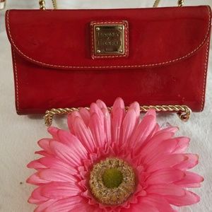 CHERRY RED DOONEY & BOURKE WALLET